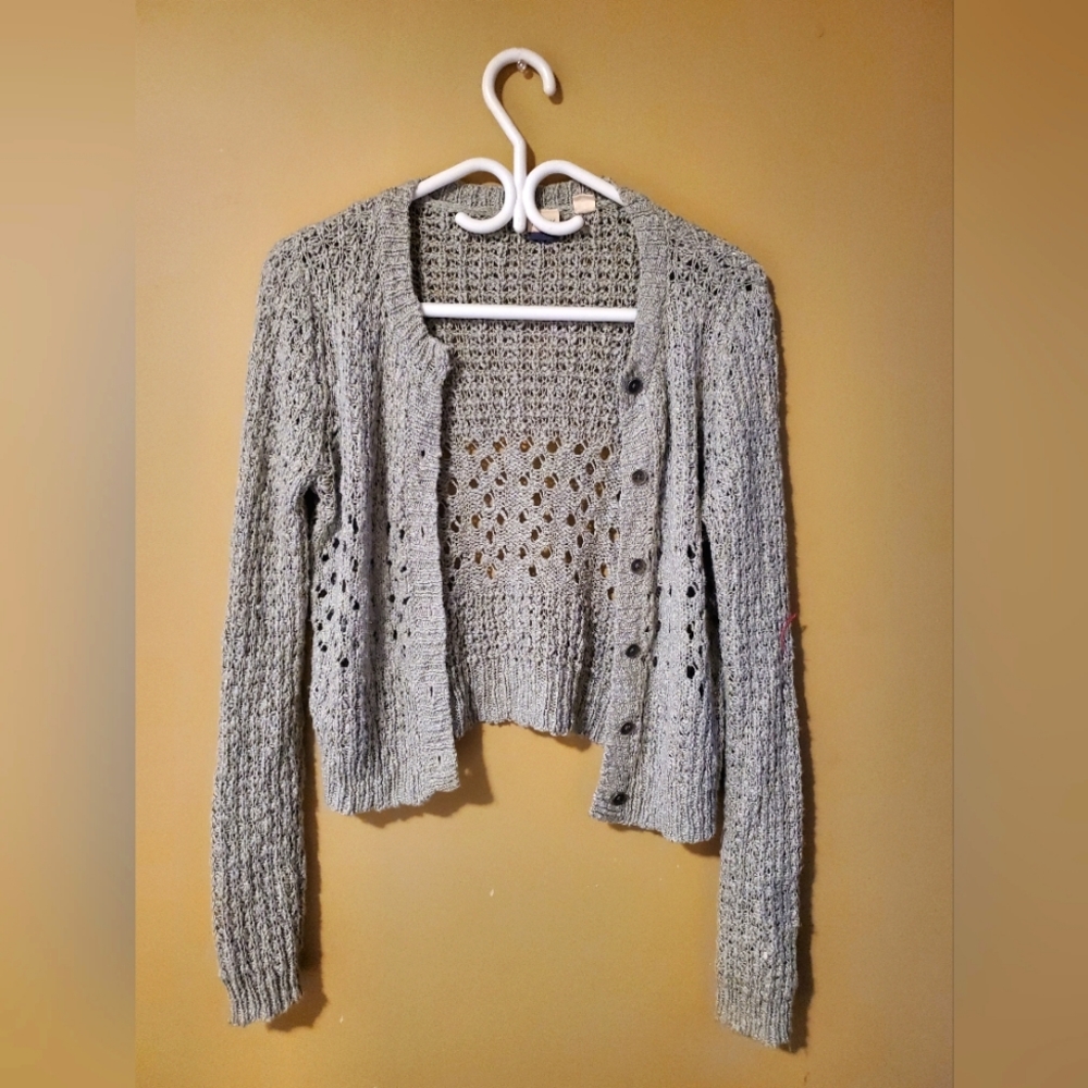 Rozy cropped button up